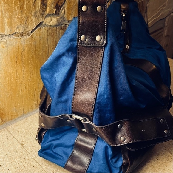 Matt & Nat Blue and Brown Women's Bag - Picture 10 of 14